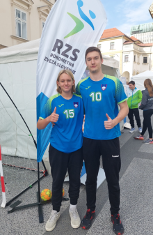 Jaka Podvršič in Matic Raubar